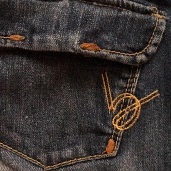 BEBE DENIM MID WASH BOOTCUT JEANS - Picture 7 of 7